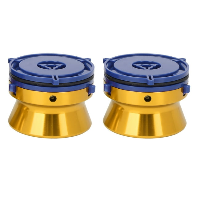 1 Pair NAB Hub Adapters, 10 Inch Opener Polished Aluminum Alloy Universal Loading Device for Studer , for , for and Other Reel to Reel Tape Recorders