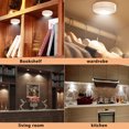thumbnail image 4 of Cateissary Luz de gabinete ajustable 60lm LED Control remoto Luz de armario Inalámbrico Regulable LED Lámparas de noche Luz para armario Cocina Type3 NO3, 4 of 6