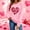 Pink, variant on Fznquz Sweatshirt Women Crew Neck Valentines Day Love Heart Graphic Outfit Cute Plus Size Red Fashion XL