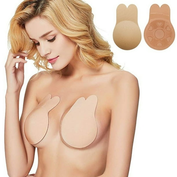 Women Invisible Bra Silicone Adhesive Stick On Push Up Gel
