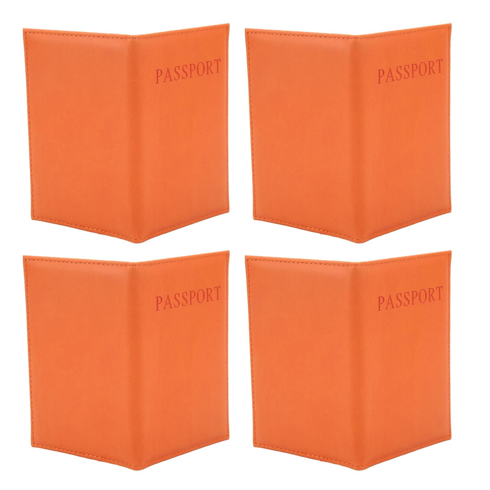Passport Holder, 4 Pieces Passport Card Holder Stylish Design For