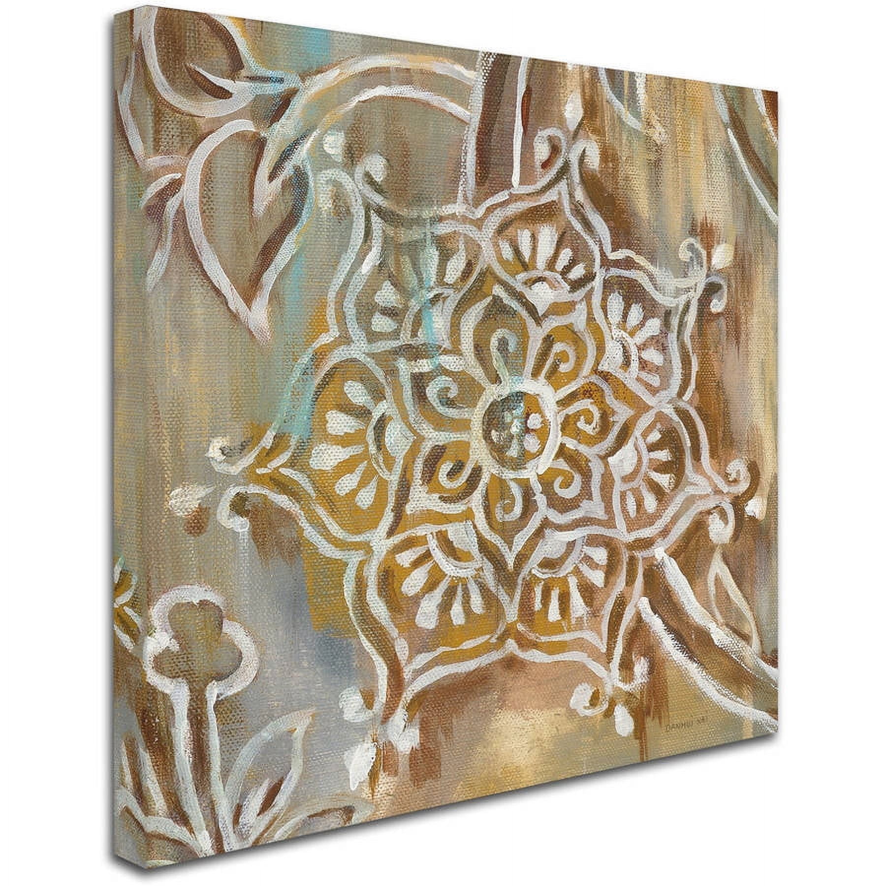 Trademark Fine Art "Henna III" Canvas Art by Danhui Nai