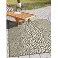 thumbnail image 1 of Unique Loom Jill Zarin Outdoor Collection Modern Geometric Beige Area Rug, 1 of 1