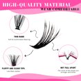 thumbnail image 4 of TDANCE-Kit de extensiones de pestañas, Kit de mezcla de 280 piezas, 30D/40D, accesorios de sellado y removedor, autoinjerto en casa, 4 of 5