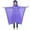 Purple, variant on Yuncity Boys Girls Raincoat Plain Color Buttoned Thick Poncho Rain Ponchos Waterproof Rain Jacket One Size