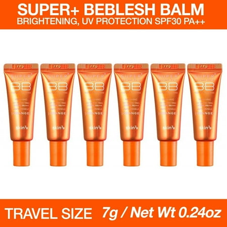 SKIN79 Travel Size [6 Pack] Super+ Beblesh Balm Original BB Cream Orange 7g/0.24oz