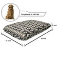 thumbnail image 2 of Boho Pet Bed, Ikat Style Pattern Geometrical Diamond and Triangles Art Design, Chew Resistant Pad for Dogs and Cats Cushion with Removable Cover, 24" x 39", Multicolor, by Ambesonne, 2 of 4