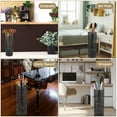 thumbnail image 6 of Umbrella Holder Metal Umbrella Stand Rack Freestanding Umbrella Stand Round Umbrella Holder Bin Waterproof Umbrella Storage Rack 16.5 x 6inch Indoor Walking Stick Holder, 6 of 7