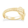 thumbnail image 2 of AFFY 14K Yellow Gold Plated Sterling Silver Music Acoustic Guitar Ring for Mens or Womens-10, 2 of 6
