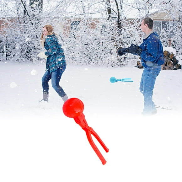 Outil de Fabrication de Boules de Neige pour Extérieur Prise Facile Façonnage de la Neige pour Batailles de Neige en Famille et Activités d'Hiver pour Tous Âges
