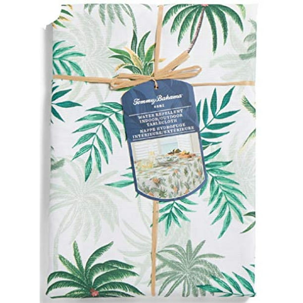 Tommy Bahama Home Indoor Outdoor Paraguay Pineapple Tropical Tablecloth