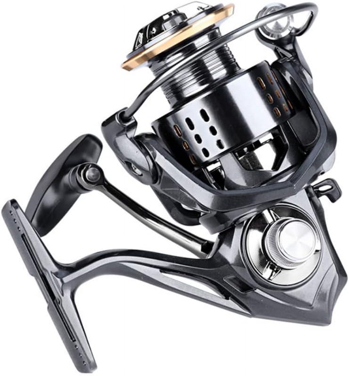 Fishing Reel DA 2000-7000 Series 3+1 BB Metal Spinning Wheel Max Drag 15kg Outdoor Lure Throwing