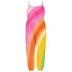 thumbnail image 5 of Odeerbi 1-6 Años Niñas Traje de Verano Arco Iris Camisola Romper Casual Respirable Comfortable Overalls Correa Bib Pantalones En General Traje de Juego, 5 of 5