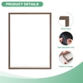 thumbnail image 2 of 2-Pack Dried Flower Frame, 12 x 16 Inch Double Acrylic Wooden Dried Flower Photo Floating Frame [Coffee], 2 of 7