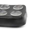 thumbnail image 4 of Pillion Rectangle Pad Seat 6 Suction Cups For Custom Chopper Sportster, 4 of 4