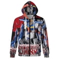 thumbnail image 6 of Mobile Suit Gundam Zip Up Hoodie 3D Print Pullover Hooded Full Zip Sweatshirts Tops Blouse with Pocket for Mens Womens, 6 of 8