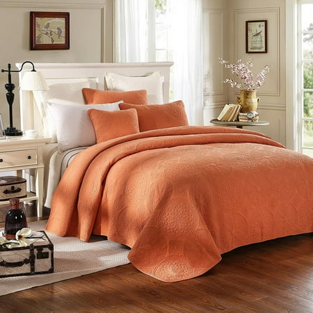 Tuscany Bedding - Tuscany Sunrise Bedspread Set by Tache Home Fashion