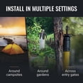 thumbnail image 6 of Perimeter Trip Alarm, Trip Alarm, 12 Gauge Camping Trip Wire Alarm Device, Early Warning Security System for Camping and Property Safety/Bear Deterrent,Camping Safety, 6 of 10