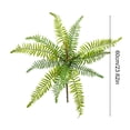 thumbnail image 3 of MTBLYS Guirnaldas artificiales colgantes|plantas artificiales de plástico para decoración de paredes interiores y exteriores|Juego de follaje decorativo para el hogar, 3 of 6