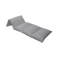 thumbnail image 4 of Grey Floor Pillow Lounger Cover, Minimalist Gradient Wavy Flat Lines Various Color Influences Retro Print, Nap Mat Printed Fabric Case for 5 Pillows, 88" x 36", Charcoal Grey, by Ambesonne, 4 of 5