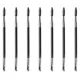 thumbnail image 1 of Delineador en ángulo, pincel para cejas, herramientas para sombras y cepillo para mezclar, definir y difuminar, kit de 7 piezas de pinceles de maquillaje profesional, 1 of 5