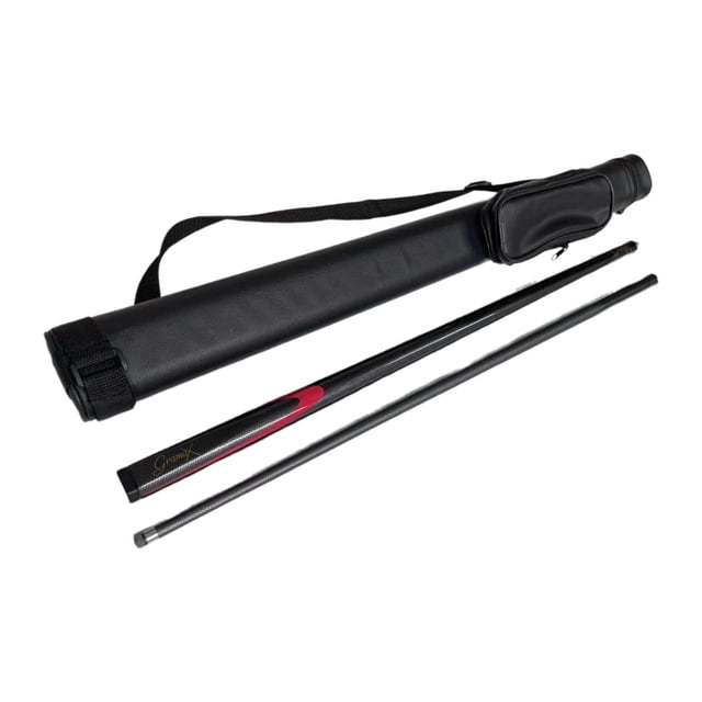 Pool Cue Stick Billiard Stick 9.5 mm Consejo Trendy Portable Profesional Dos secciones con bolsa para principiantes Hombres Mujeres Entrenamiento
