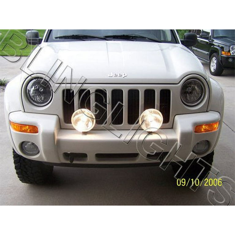 BlingLights Jeep Liberty KJ KK Chrome Off Road Auxiliary BlingLights Jeep Liberty KJ KK Chrome Off Road Auxiliary