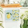 thumbnail image 5 of Sm:)e Lemon Flower Summer Kitchen Towels Dish Towels, 18x26 Inch Seasonal Summer Decoration Hand Towels Set of 2, 5 of 7