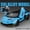 SVJ63 Blue, variant on 1:32 Scale Modern Supercar Diecast Car Model, Alloy Metal Mini Race Vehicle with Openable Doors, Engine Sound & Flashing Light, Pull Back Toy Car, Fashion Desktop Ornament