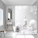 thumbnail image 1 of Christmas Shower Curtain Shower Curtain Proof Shower Curtain Bathroom Dry And Wet Separation Shading Warm Shower Curtain, 1 of 8