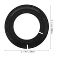 thumbnail image 3 of KAKOWELY Entretoise de Casque de Vélo Anneau de Direction Contourné Adaptateur de Fourche Anneau de Course Adaptateur de Fourche Anneau de Réparation de Fourche de Vélo, 3 of 4