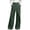 30# Dark Green, variant on Womens Linen Wrap Pants Thai Fisherman Yoga Beach Hippie Lightweight Gauze Loose Pant Summer Business Casual Trousers Khaki 2XL