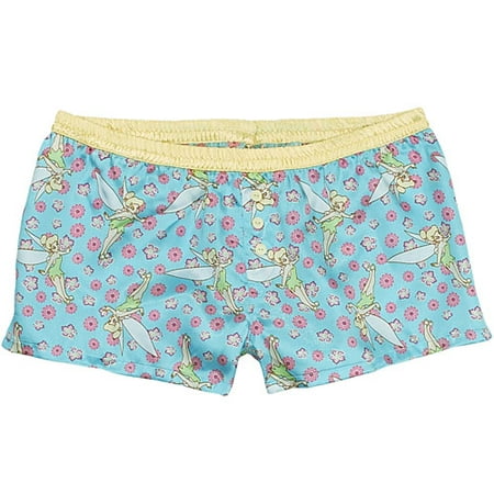 Juniors Tinkerbell Satin Boxer