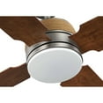 thumbnail image 6 of Progress Lighting Shaffer II 4-Light Ceiling Fan, Antique Nickel, Natural Jute Rope, White Opal Glass, 6 of 18