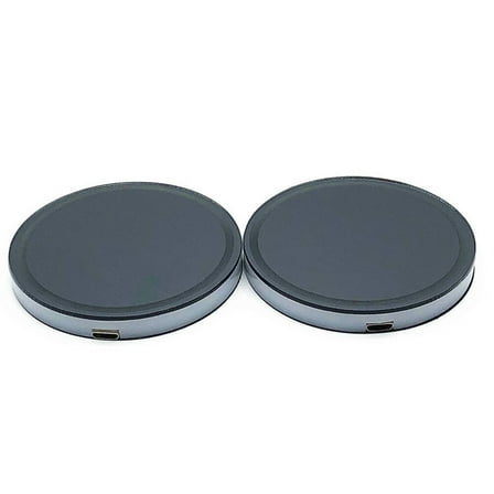 OUNONA  2 PCS Travel Mug Car Interior Lights LED Water Cup Pad