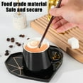 thumbnail image 6 of Disposable Coffee Stirrer Straw, Double Hole Fine Diameter, High Temperature Proof Plastic, 500 Pcs Stirring Tube for Hot Drinks Milk Tea, 6 of 6
