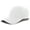White, variant on Brushed Cotton Twill Hook-And-Loop Adjustable Cap 101C Red Os