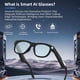 thumbnail image 2 of AI Smart Glasses Chat GPT Integrado, Cámara de 8MP, Traducción Aai 26 Idiomas, Asistente y Control por Voz, WiFi 2,4g, Gafas Inteligentes Bluetooth 5.4, Memoria Integrada de 16GB, 2 of 9