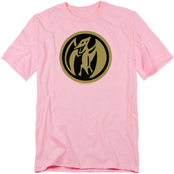 Power Rangers T-Shirt Pink Ranger Logo Unisex Graphic Tee for Men & Women
