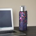 thumbnail image 5 of 20 Oz Pioneer Flower Coffee Tumbler Double Wall Insulated Stainless Steel Water Bottle | Metal Reusable Thermoses Flask with Cup Cap | Leak & Sweat Proof with Anti-Dust Lid, 5 of 7
