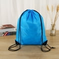 thumbnail image 3 of HEVIRGO Folding Multifunctional Double-shoulder Braided Drawstring Backpack Bag for Sports,Black, 3 of 10