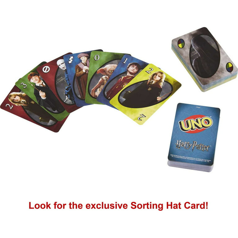 UNO Harry Potter Card Game for Kids, Adults and Game Night based