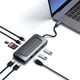 thumbnail image 2 of Adaptador MX multipuerto USB-C Satechi Dual 4K HDMI 100W PD, 2 of 6