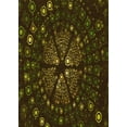 thumbnail image 1 of Ahgly Company Machine Washable Indoor Rectangle Transitional Oak Brown Area Rugs, 2' x 3', 1 of 7