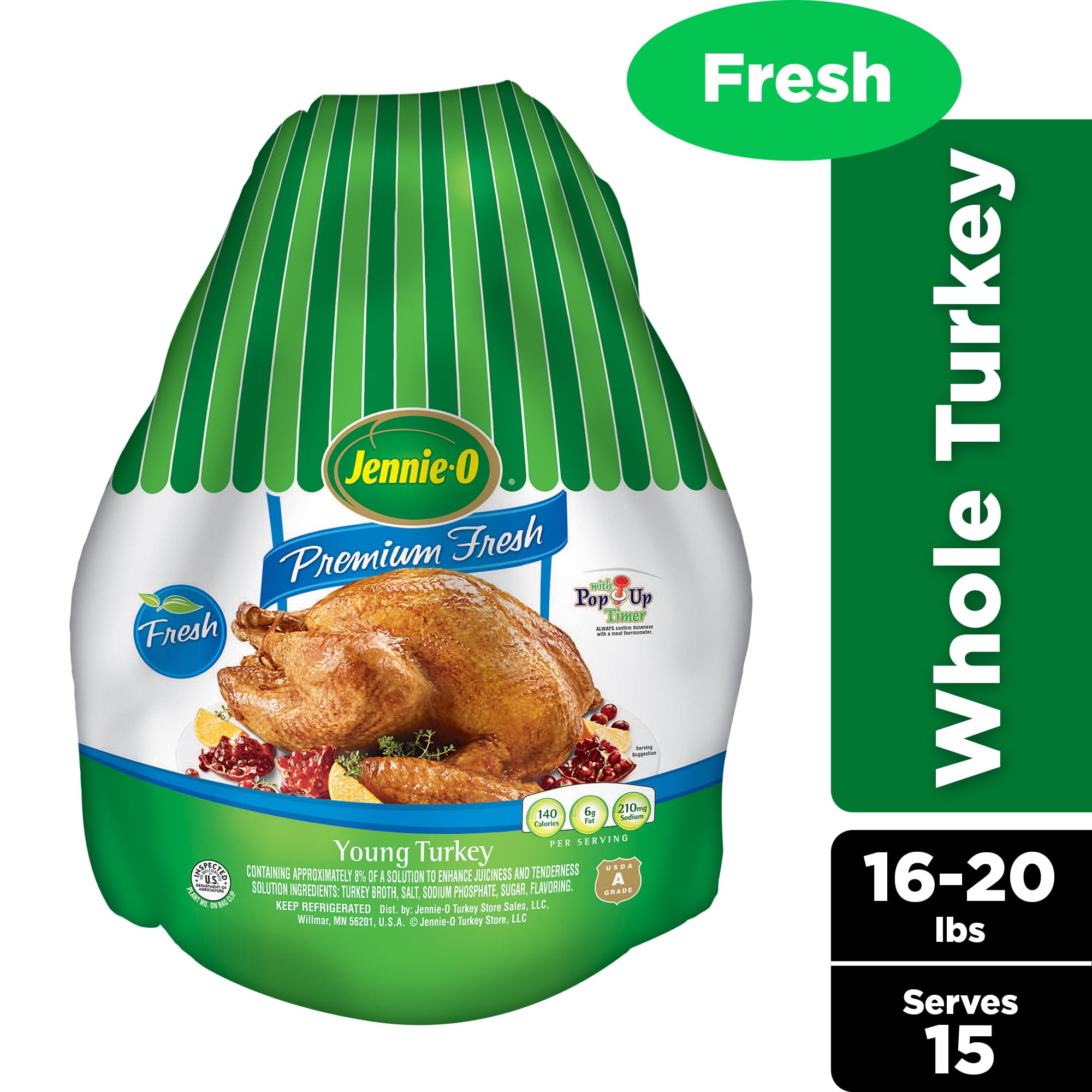 Jennie O Fresh Young Turkey 16 0 20 0 Lb Walmart Inventory Checker 