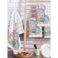 thumbnail image 2 of Gray Easter Kitchen Dish Towels for Drying Dishes Set of 2, Spring Polka Dots Bunny Easter Eggs Plaid Waffle Weave Microfiber Hand Tea Bathroom Towels Quick Dry & Absorbent Towel 15.7x23.6, 2 of 7