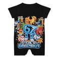thumbnail image 2 of Unisex Short Sleeve Italian Animal Brainro Bodysuits Multi-size Outfit 3-24 Months Shower Gift, 2 of 8