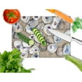 thumbnail image 2 of Caroline's Treasures Oyster Glass Cutting Board Large, 2 of 2