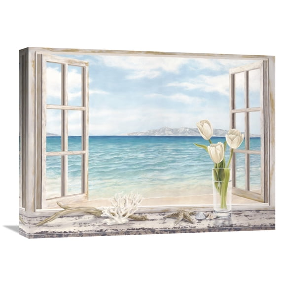Global Gallery Remy Dellal,'Ocean View' Stretched Canvas Artwork