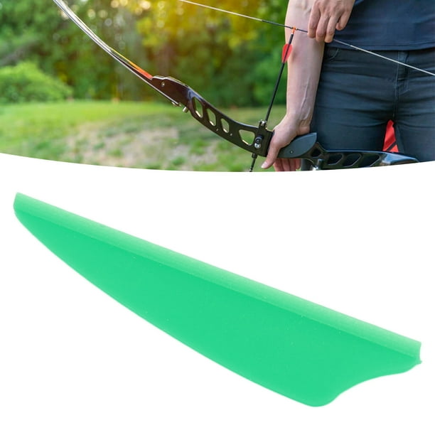 Fletching de Plumas 50 Piezas Fletching de Plumas Escudo de Peso Ligero Flechas de Flecha Plumas de Flecha de Bricolaje Fletches para Tiro con Arco Al Aire Libre ANGGREK Otros